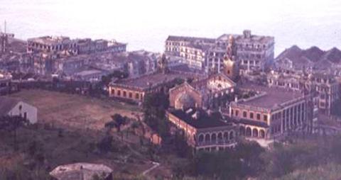 1945 view over HKU