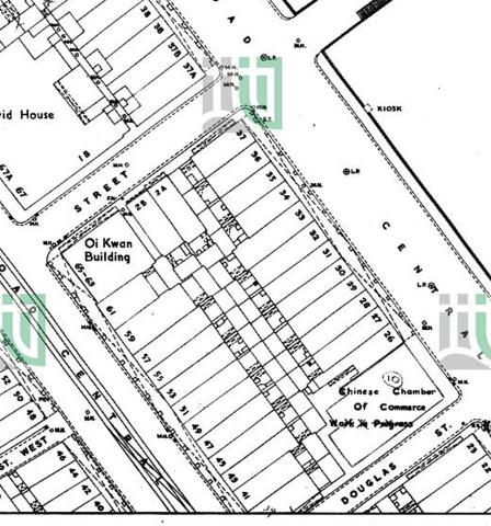 1960 map of block bounded by DVRC / Potttinger St / Connaught Rd / Douglas St.jpg