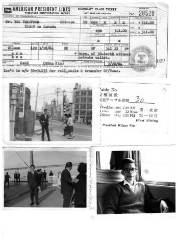 Travel - Kowloon Wharf to San Francisco (1964)