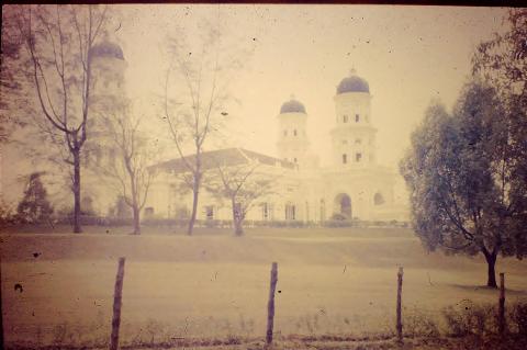 The Sultan Abu Bakar State Mosque, Johor, Malaysia
