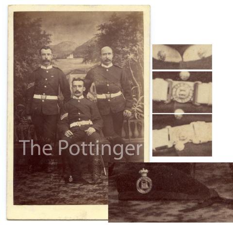 c.1885 - Three sergeants