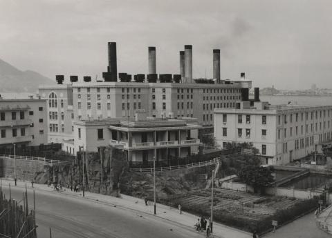 North Point Power Station before the addition of Station B