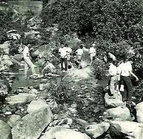 30  Stream Under Clear Water Bay Road Below Good Hope School (1957)