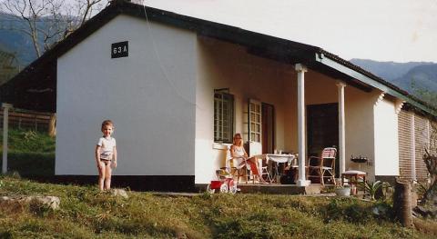 Sek Kong Village bungalow, side view