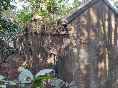 Abandoned Dormitory of Water Supplies Department on Vitoria Peak Close to Radio Station Office-back.jpg