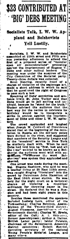 Arthur A. Dalton Sun and New York Press page 11 23rd March 1919.png