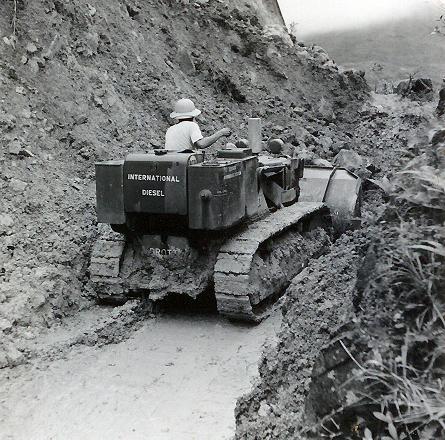 Camp road landslide 22 May 1957 a.