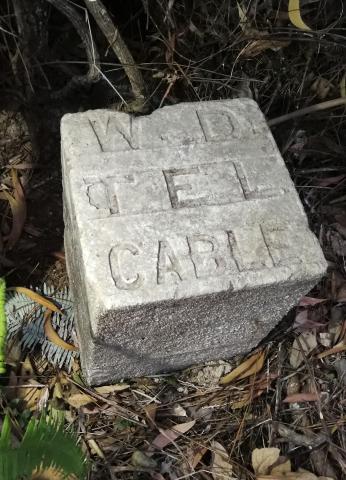 Marker Stone-Gough Battery, Devil's Peak