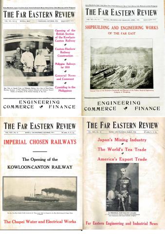 FER- Examples of Front Covers with Hong Kong articles 