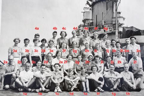 HMS Indomitable Sept 28 1945