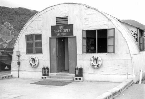 RAF Marine Craft Section-Kai Tak-headquarters-1946