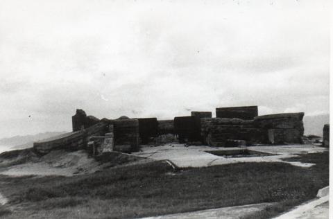 WW2 North Gun Emplacement - Mount Davis