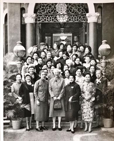 The Council of Women at the YMCA, 19th October 1953
