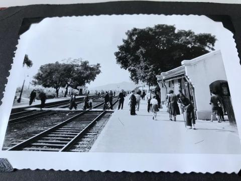 Fanling railway station in the New Territories