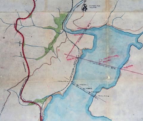 1903 Planned Ty Tam reservoir expansion