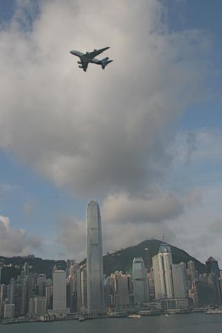 2007 Airbus 380 Harbour Flypast