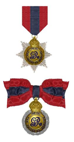 Imperial Service Order 1912 awarded to A.J. Reed