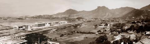 Kai Tak airport-RAF base-1935-panorama