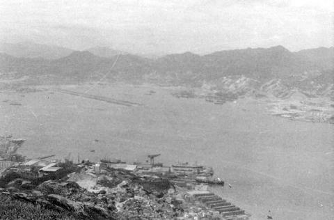 Kai Tak from Mt Parker.