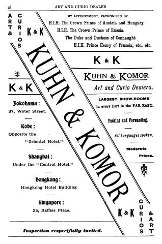 Kuhn & Komor -  Asian Curiosities 