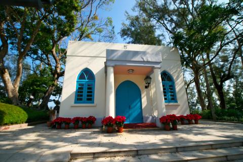 Lei Yue Mun Barracks Garrison Church - Front