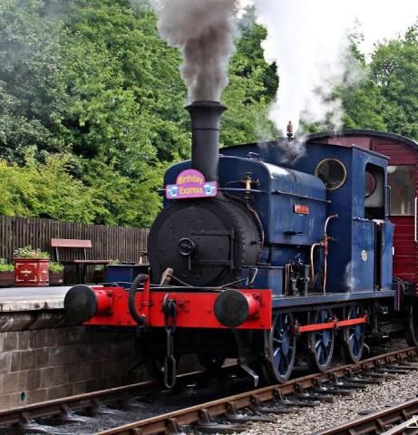 Preserved Manning-Wardle- Steam Locomotive - Middleton. Railway U.K.