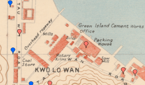map 1945 Kwo Lo Wan