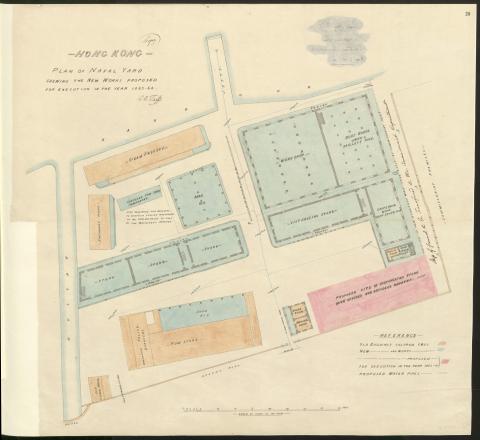 Plan of Naval Dockyard 1863-64