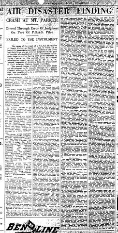 AIR CRASH-Mount Parker-11 March 1950-page 01