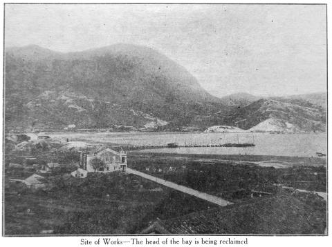 Kai Tak Reclamation 1916-1924- Kowloon Bay 