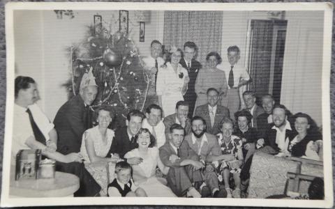 1951 Christmas party at Jubilee Buildings.