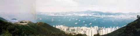 Panorama of HK from Lugard Road Oct 1981.jpg