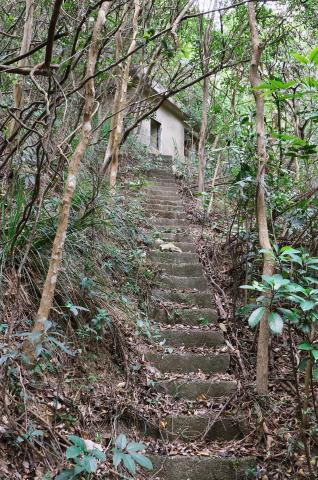 Military Shelters at Pokfulam Reservoir - Stairway to Structure A
