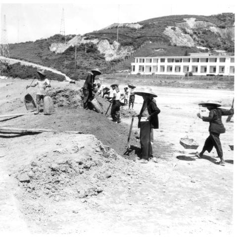 Reclamation work a 1958.