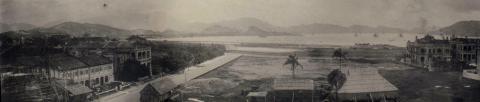 Panoramic view from the Kingsclere Hotel, 1924