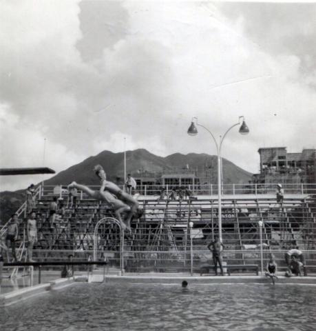 Ritz Night Club pool 1956.