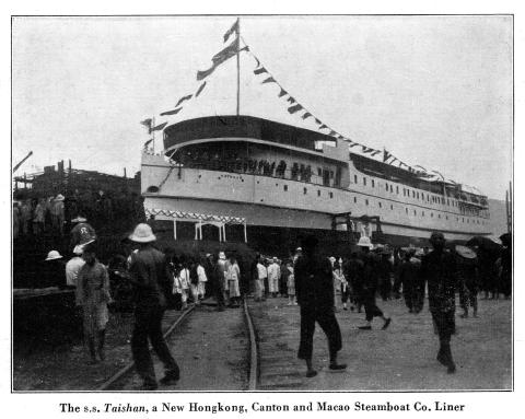 S.S.Taishan - Built Taikoo Dockyard 1925