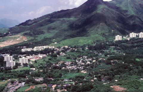 Sek Kong Village aerial view