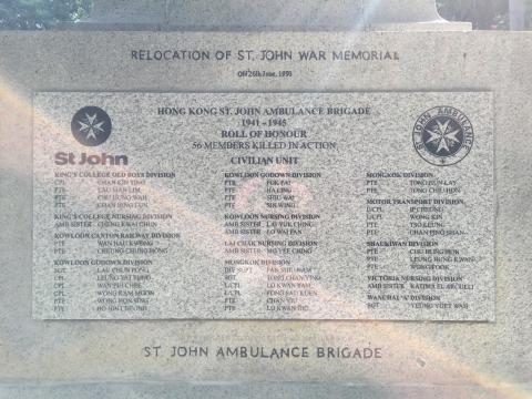 St. John Ambulance Roll of Honour