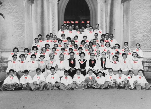 St Johns Cathedral Choir 1956