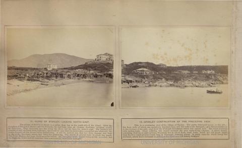 11. Ruins of Stanley - Looking North -East & 12. Stanley - Continuation of the Preceding View