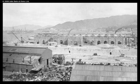 Naval Dockyard under construction