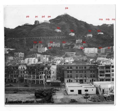 Wanchai to Bowen Road c.1950s - annotated.jpg