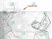 1955 Area around the old flagstaff site