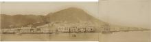 vic city mid levels from harbour c1885 panorama chiswichauctions