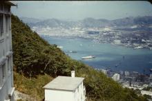 kowloon west from the peak 1957