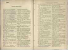 Ladies Directory 1907 - 1 of 3