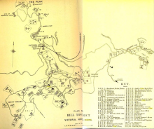 1899 Map of the Peak