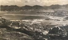 Kai Tak airport 1950s check out the view now