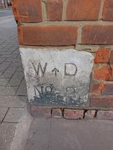 War Dept marker stone in UK